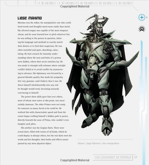 Transformers: The Covenant of Primus Hardcover Mega Preview